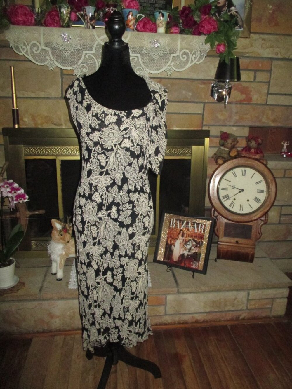 Lace Look Dress - Picture 2 of 10